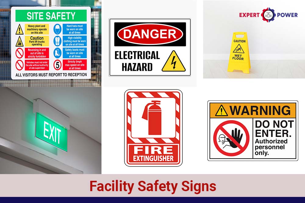 Facility Safety Signs Qatar